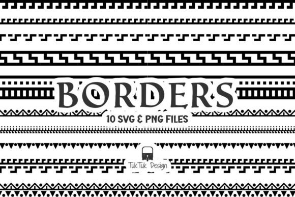 Border Line Frame Design Shape SVG & PNG: Your Go-To for Vintage Charm