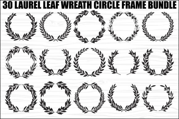 Laurel Leaf Wreath SVG Bundle: A Designer's Guide