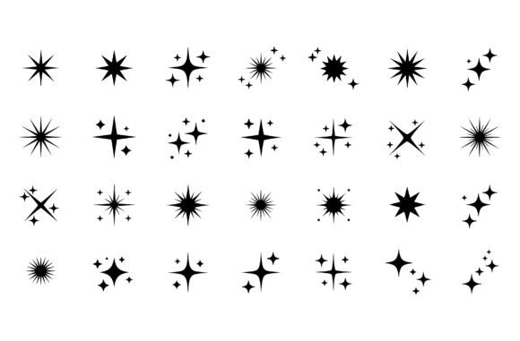 Starburst Sparkle SVG Bundle: Instant Visual Impact