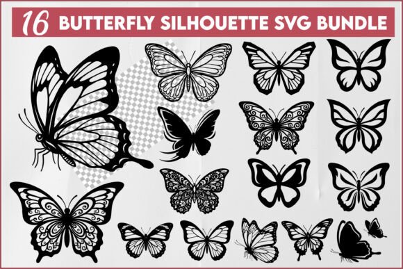 Unleashing Creativity with Butterfly Silhouette SVG Designs