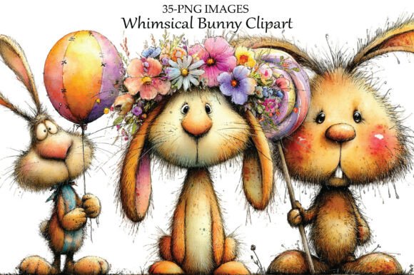 Whimsical Bunny Clipart: A Designer's Guide to This Charming Asset